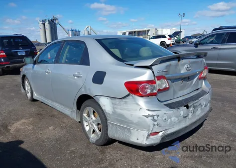 2012 Toyota Corolla S из США, поврежденный, VIN 5YFBU4EE0CP054577